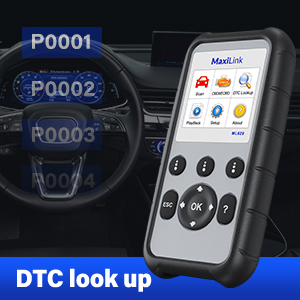 Autel ML629 OBD2 Scanner Automotive Diagnostic Scanner Turn Off Check Engine Code Reader DTC Lookup