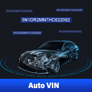 Autel ML629 OBDII Scanner ABS, SRS Scan Tool Engine Analyzer Auto VIN Feature