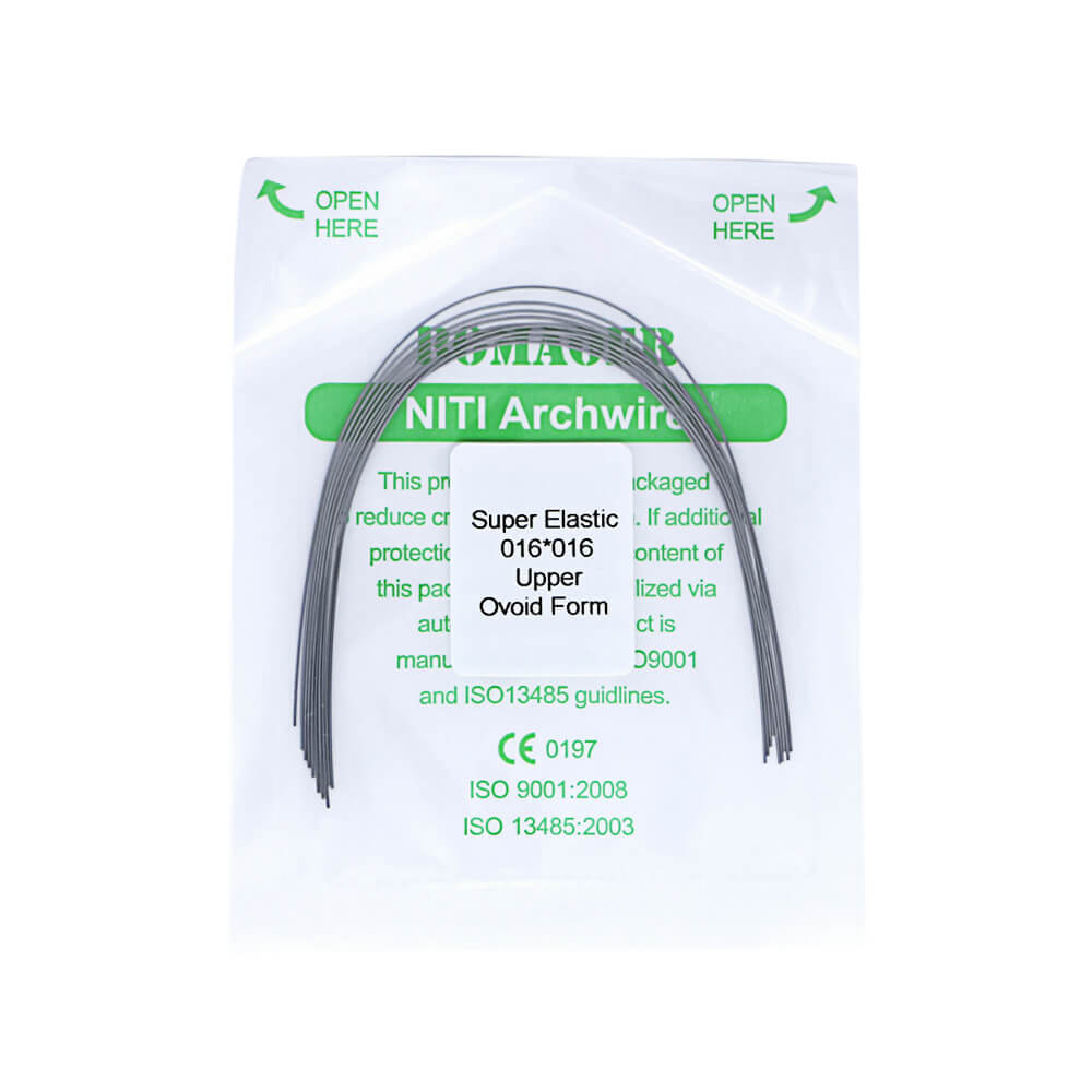 1 Pack Dental Orthodontic Super Elastic Ni-Ti Arch Rectangular Wire Oval Form