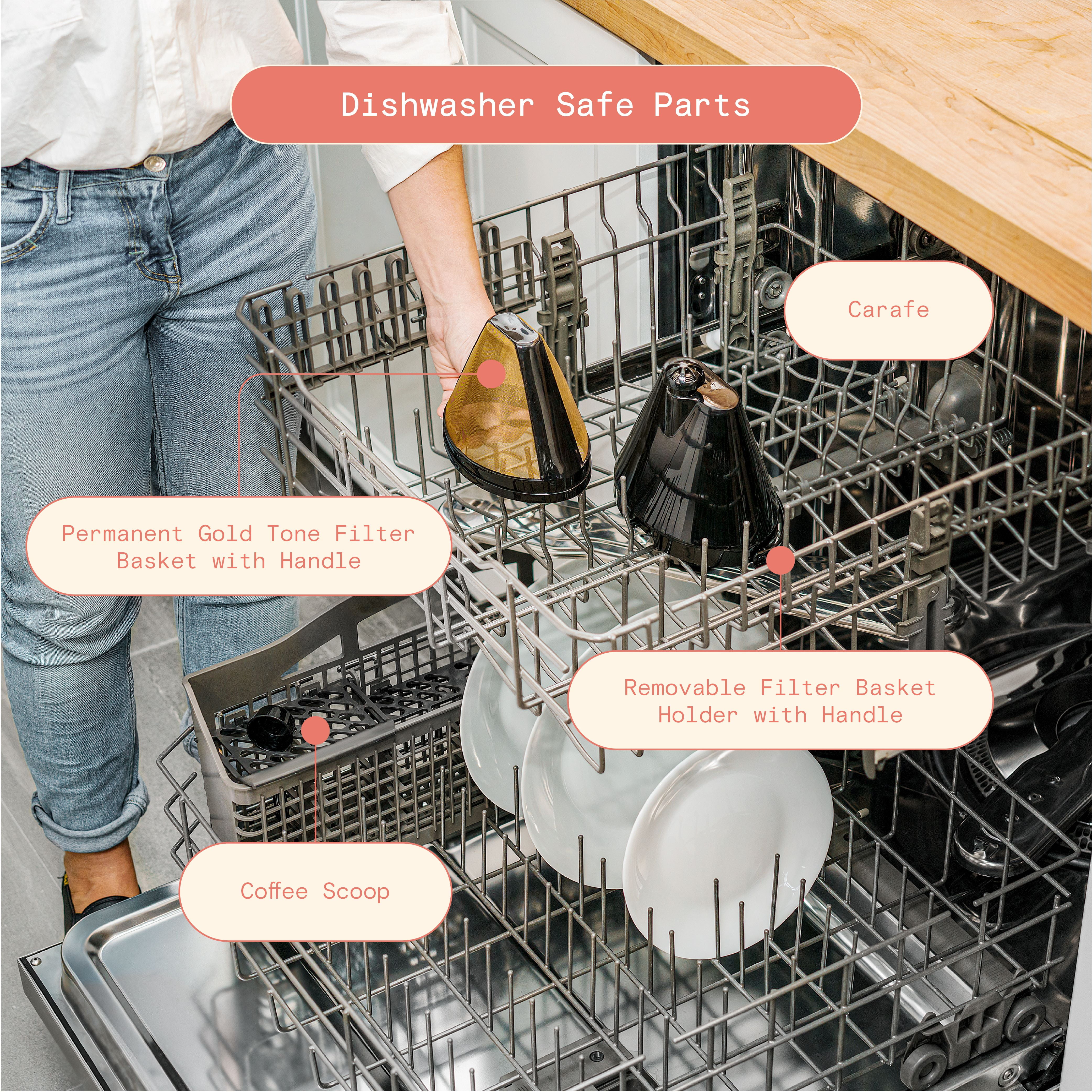 Beautiful 14-Cup Programmable Drip Coffee Maker with Touch-Activated Display, Ro