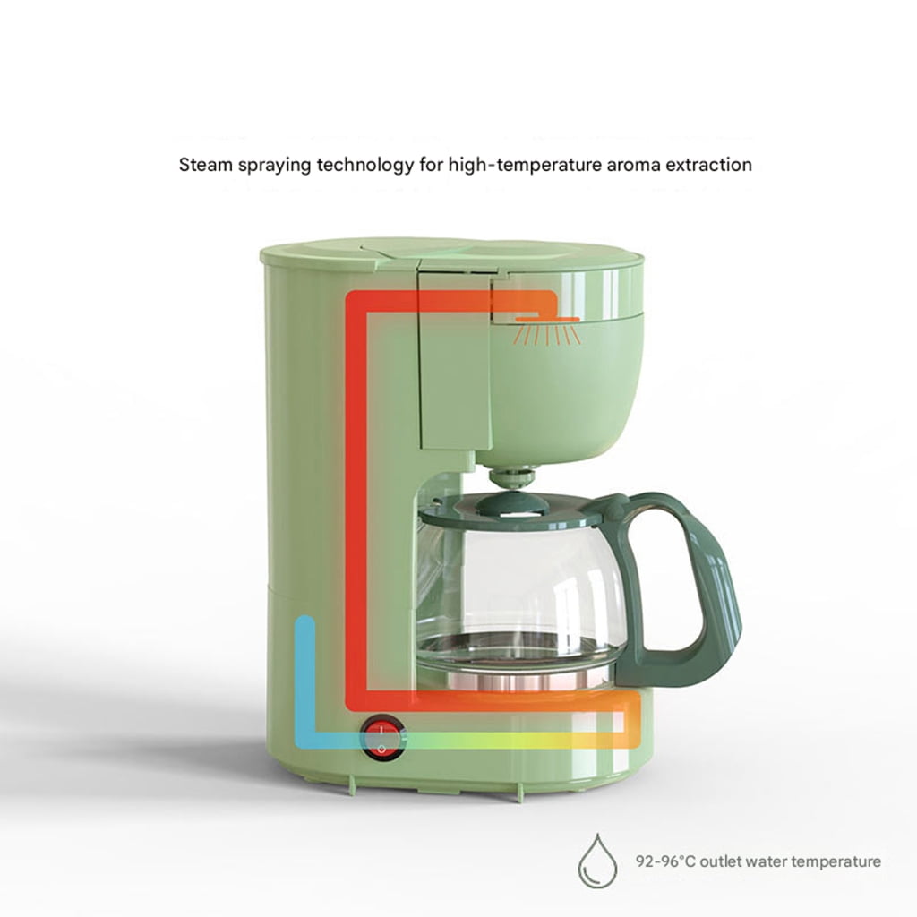 7829 0.65L Automatic Drip Coffee Maker High Capacity Coffee Machine Easy to Use