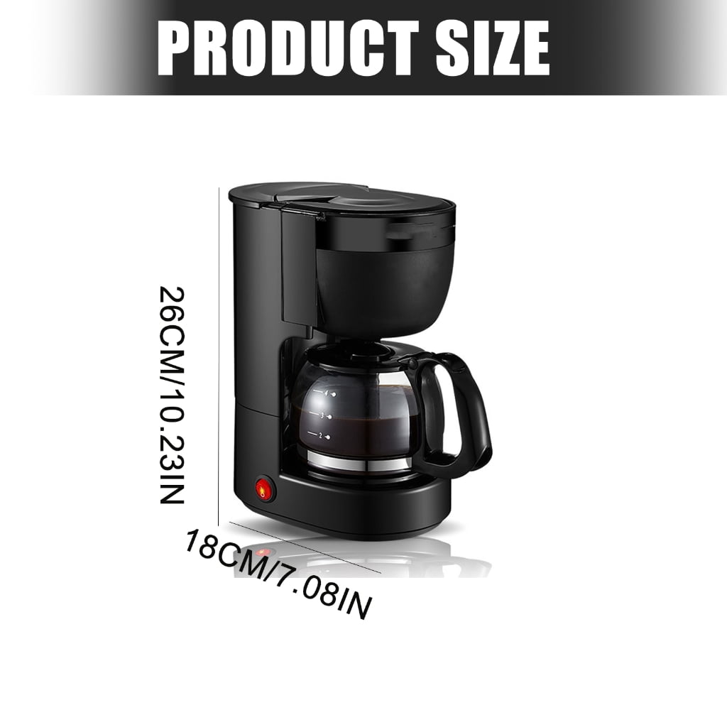 7829 0.65L Automatic Drip Coffee Maker High Capacity Coffee Machine Easy to Use