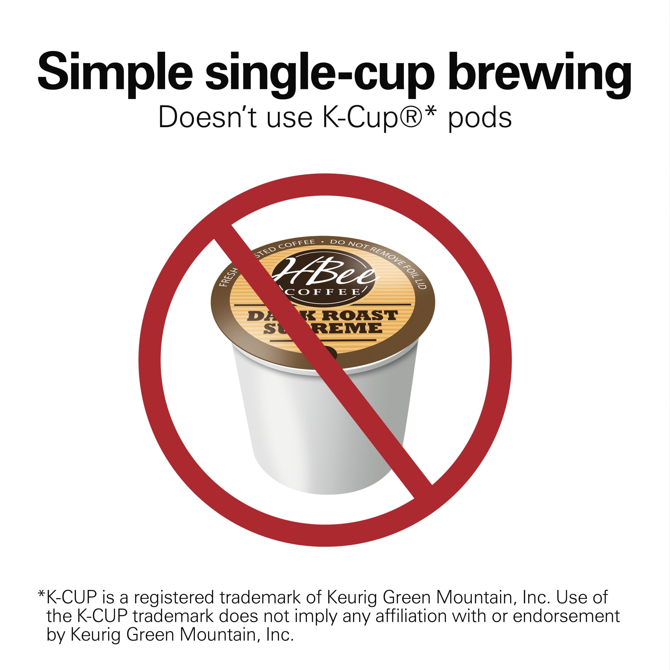 HOT 2-Way Programmable Coffee Maker, Single Serve Coffee Maker & 12-C