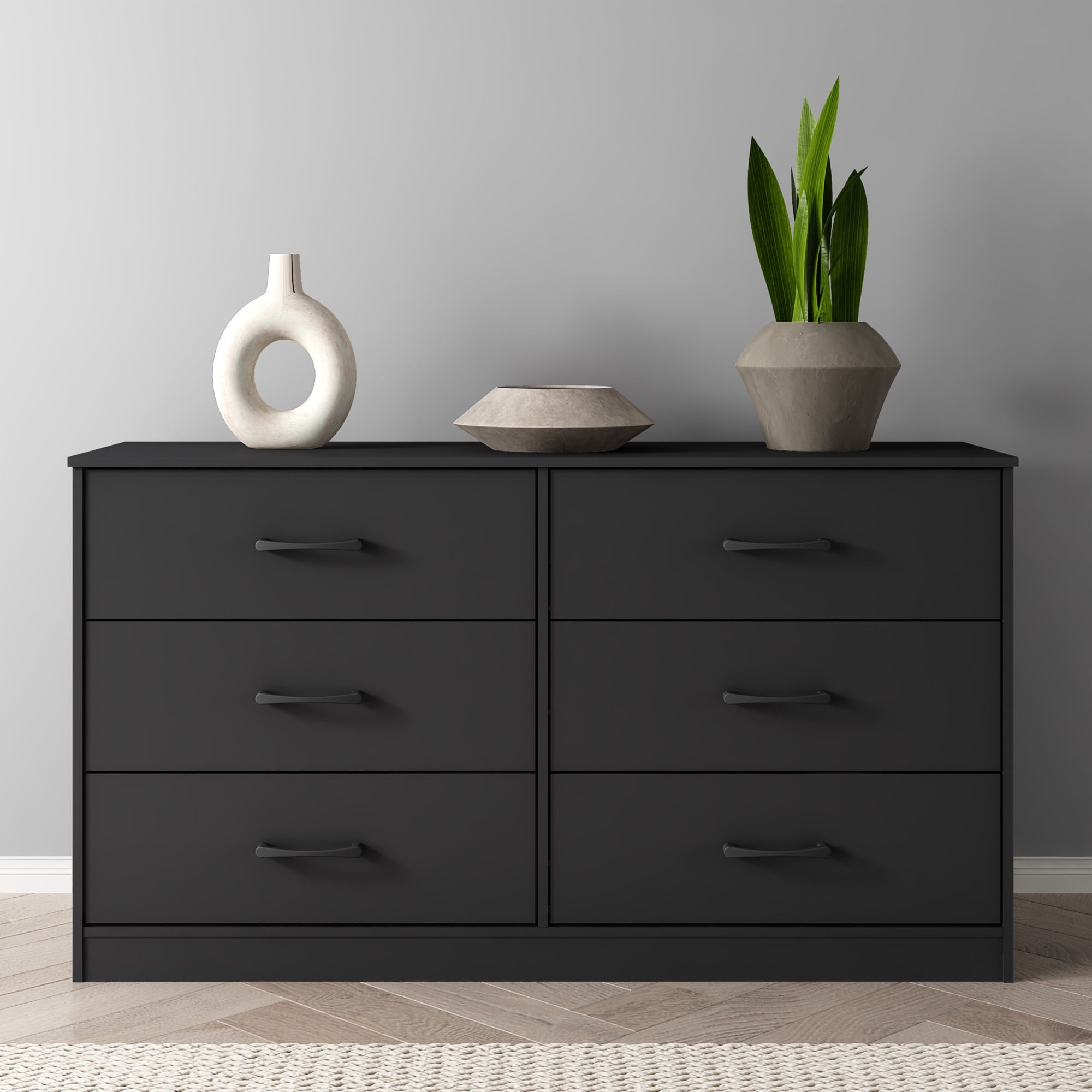 New Mainstays Ardent 6 Drawer Dresser, 53.75″ Wide, White