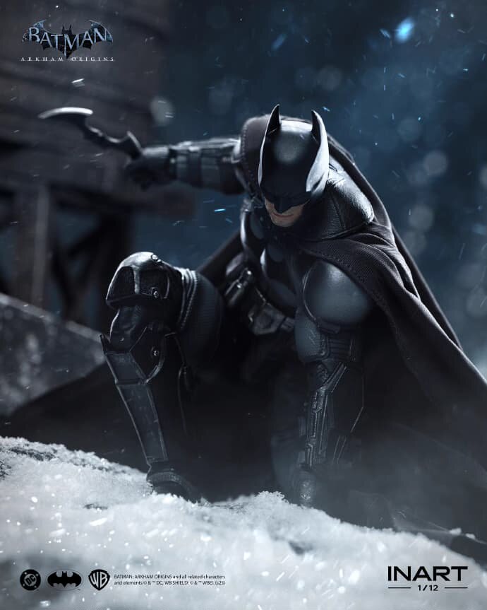 2026 NEW Inart 1/12 Batman: Arkham Origins Action Figure In Stock