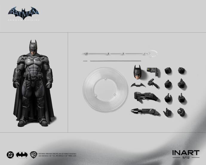 2026 NEW Inart 1/12 Batman: Arkham Origins Action Figure In Stock