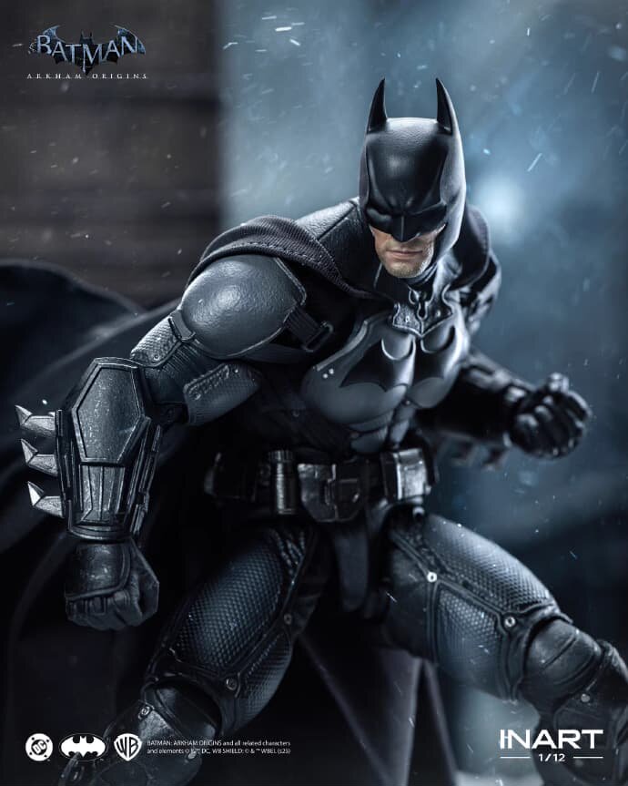2026 NEW Inart 1/12 Batman: Arkham Origins Action Figure In Stock