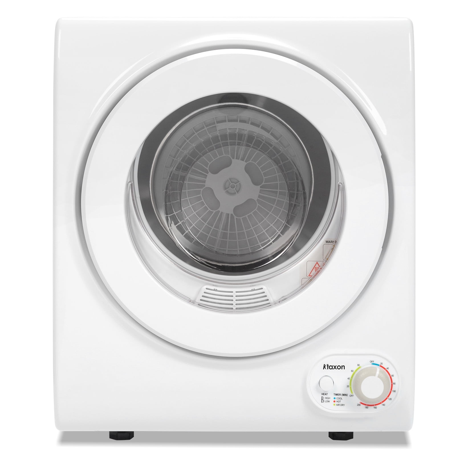 1.6 cu ft Portable Compact Electric Dryer, High End Laundry Front Load Tu