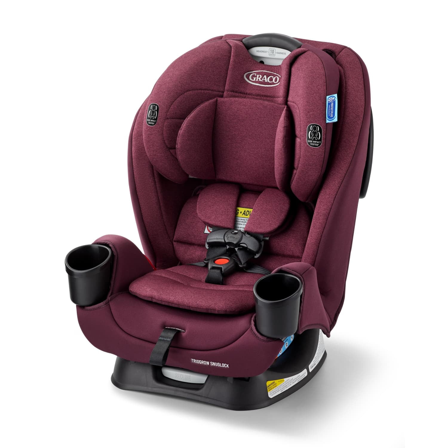 Graco® TrioGrow™ SnugLock® 3-in-1 Car Seat, Aria, Maroon