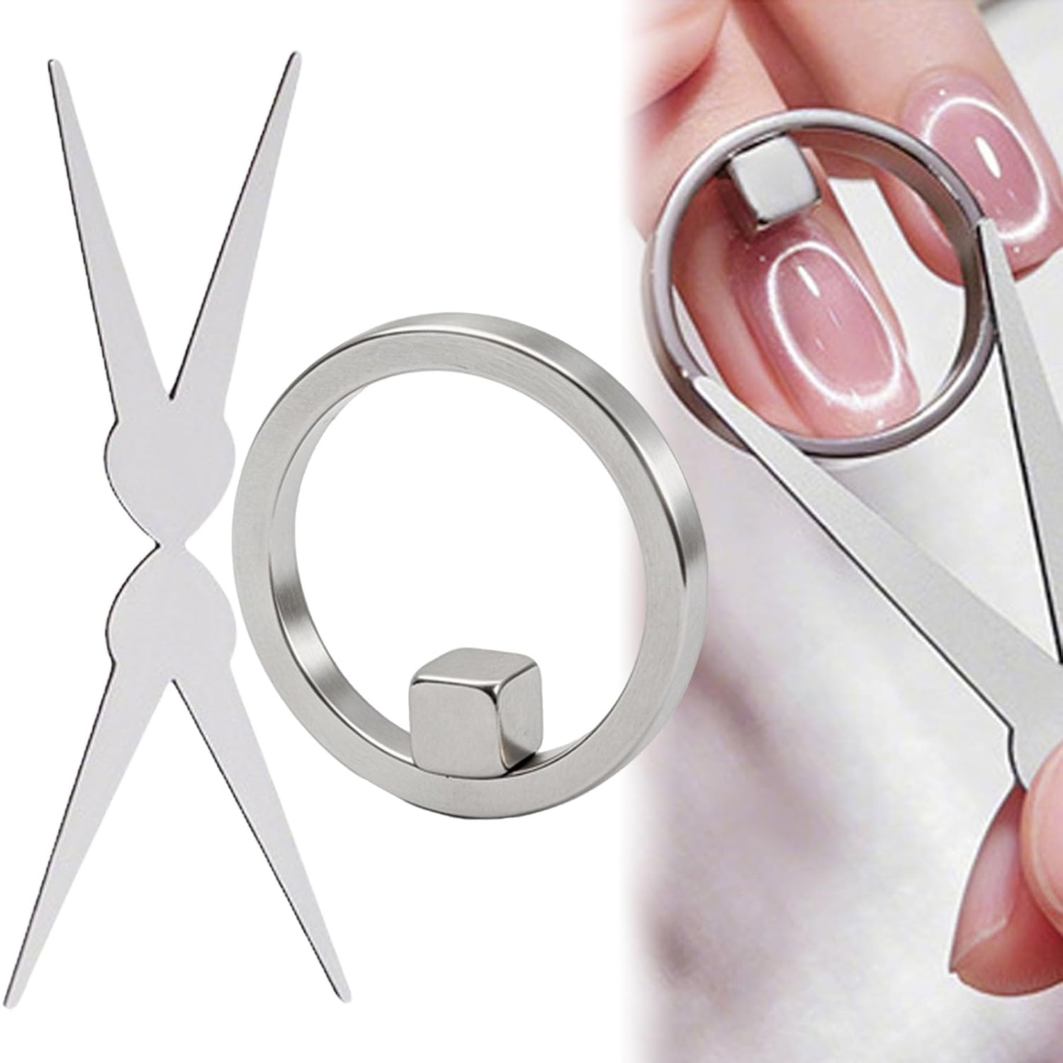 New Ring-Shaped Cat-Eye Magnet,Professional Nail Art,For 3d Cat Eye Effect