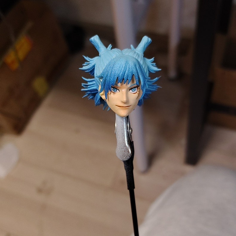1/12 Jujutsu Kaisen Hajime Kashimo Head Carving For 6″ shf Figure Body