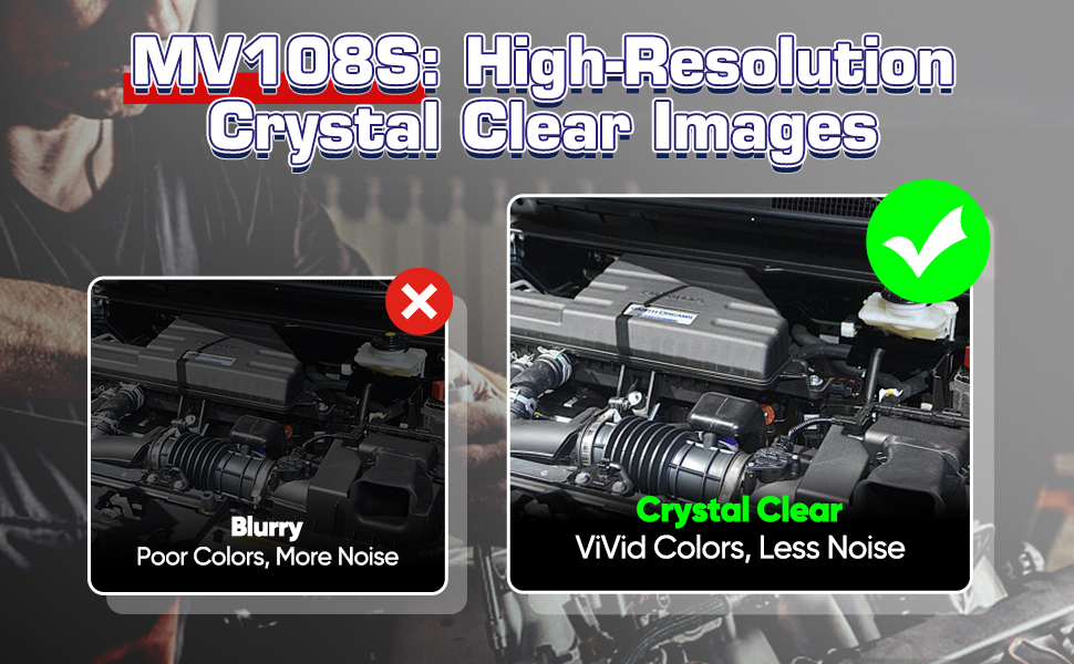 mv108 mv105 endoscope 8.5mm waterproof image head