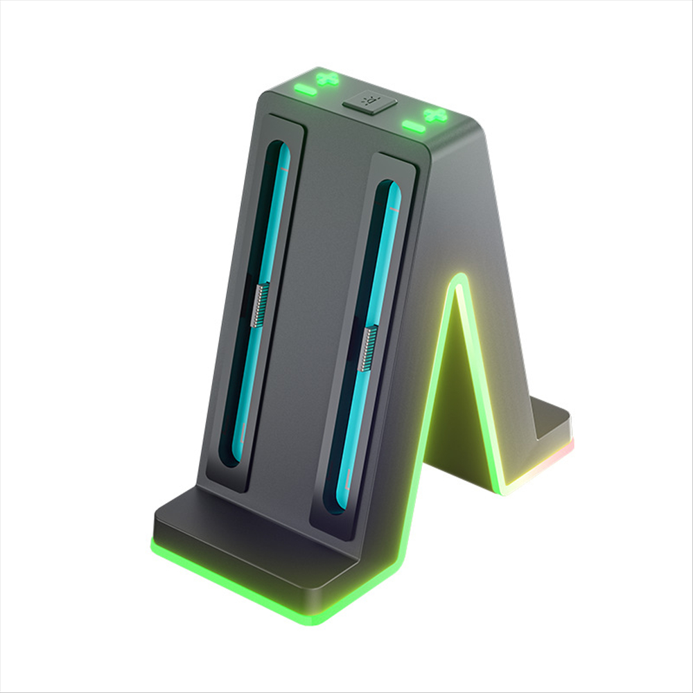 4-Pack Charging Dock for Switch 2 Controllers with RGB Light