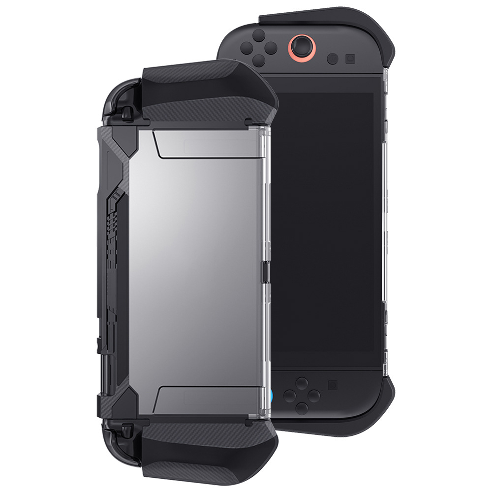 TPU PC Hybrid Transparent Protective Case for Switch 2 Console
