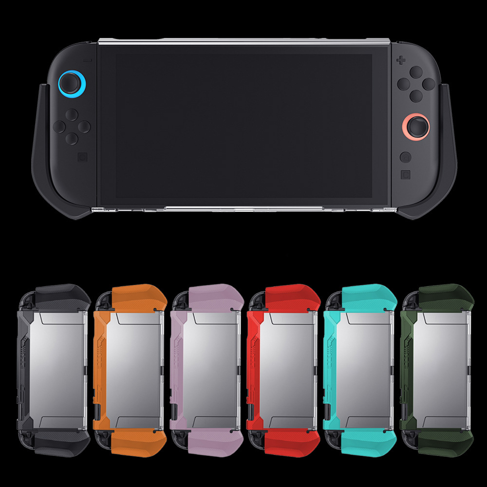 TPU PC Hybrid Transparent Protective Case for Switch 2 Console