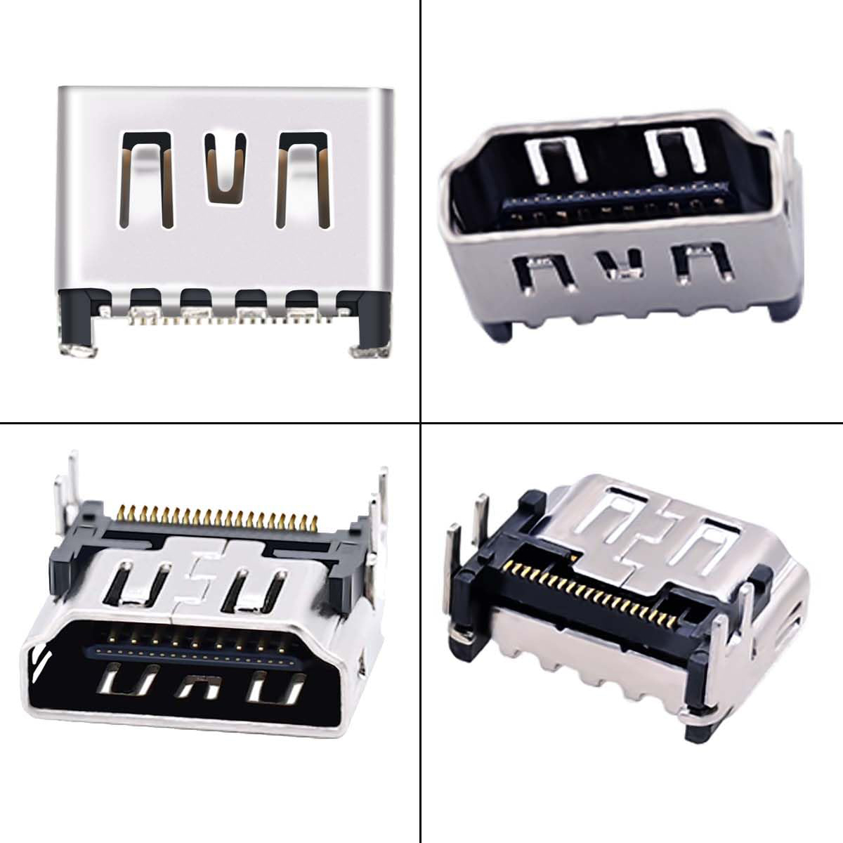 Game Console HDMI Port Replacement for PS5 with Solder Wick