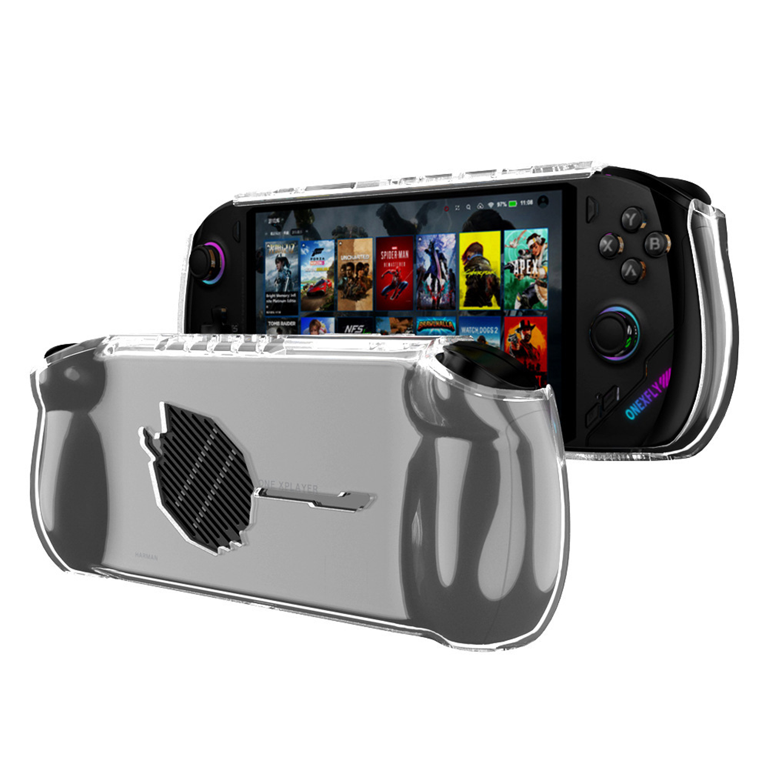 Protective Hard Shell Case Kit for OneXplayer F1 Console Portable Storage Bag