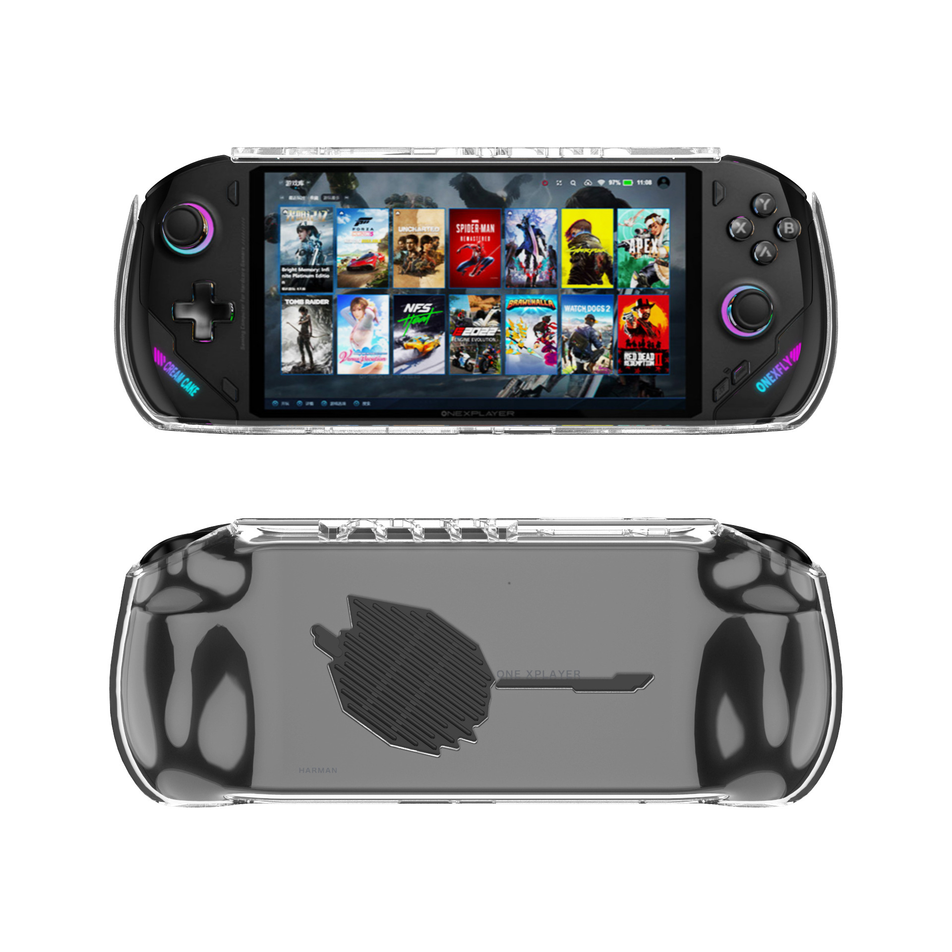 Protective Hard Shell Case Kit for OneXplayer F1 Console Portable Storage Bag