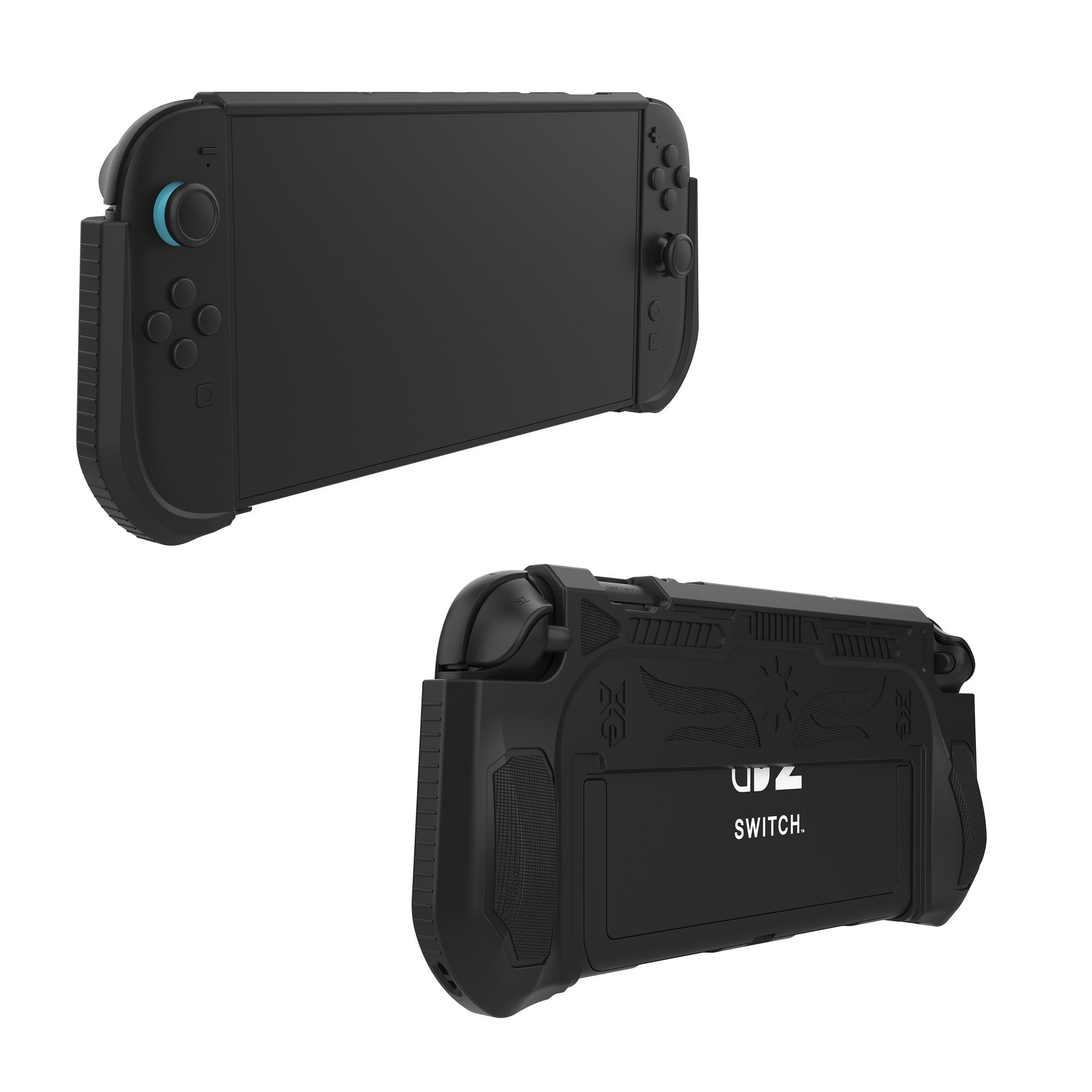 Compatible with Switch2 Protective Case, Soft Shockproof Cover with Stand Slot