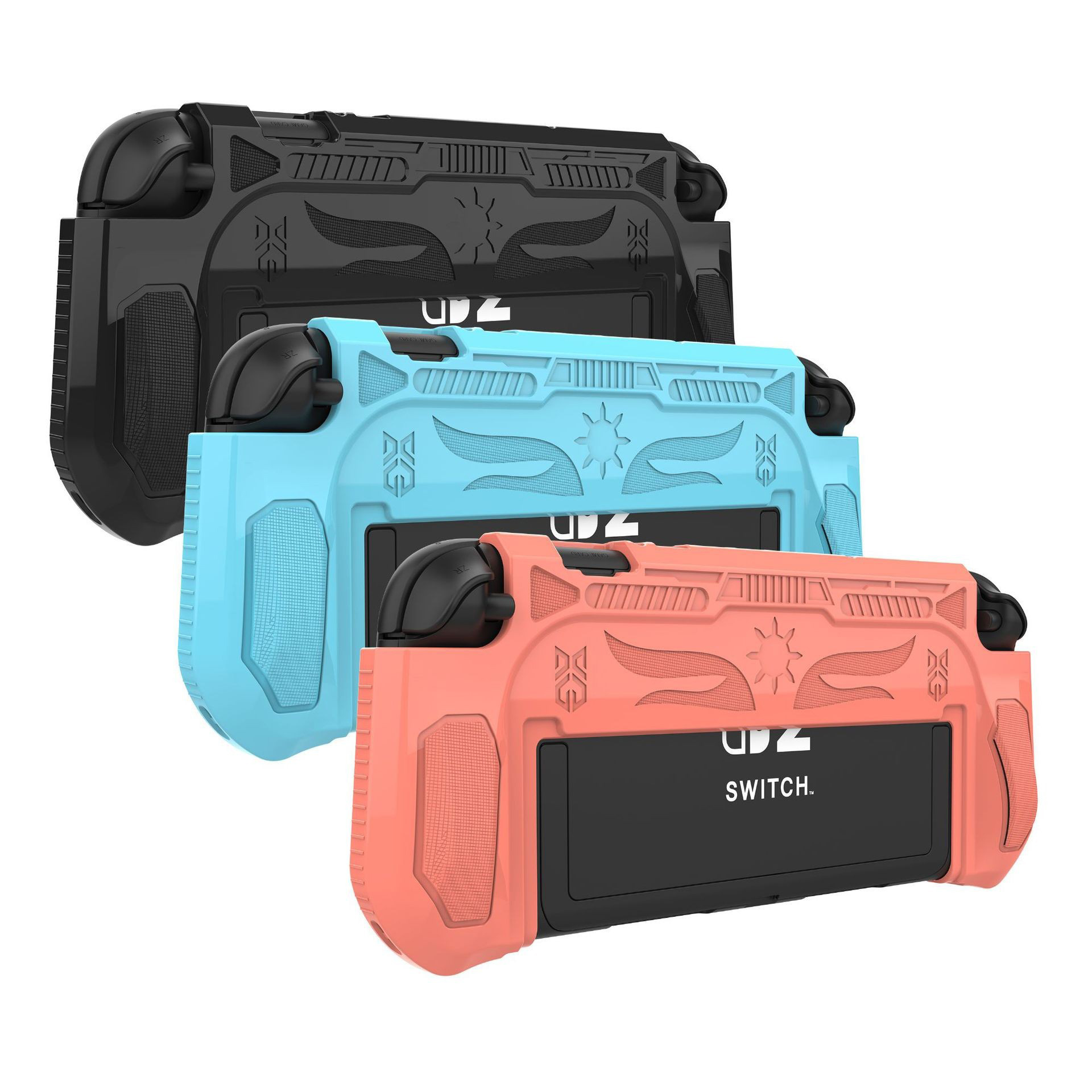 Compatible with Switch2 Protective Case, Soft Shockproof Cover with Stand Slot