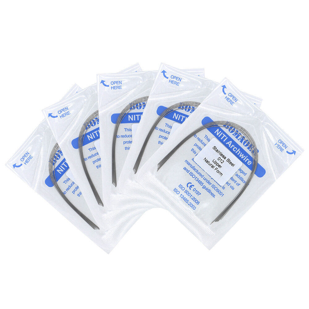 20 Packs Dental Orthodontic Stainless Steel Natural Form Arch Wires All sizes