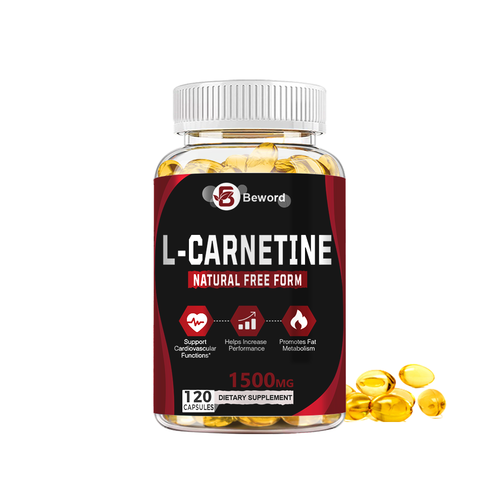 Acetyl L-Carnitine Capsules 1500mg High Potency Brain Energy Support 120 Pills