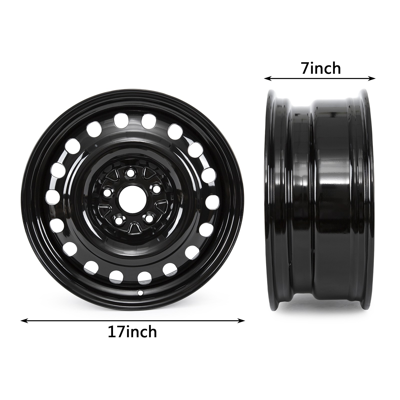 17 Wheel Rim & Tire 215/55 ZR17 98W 215 55 17 For Toyota RAV4 2019-2024 US