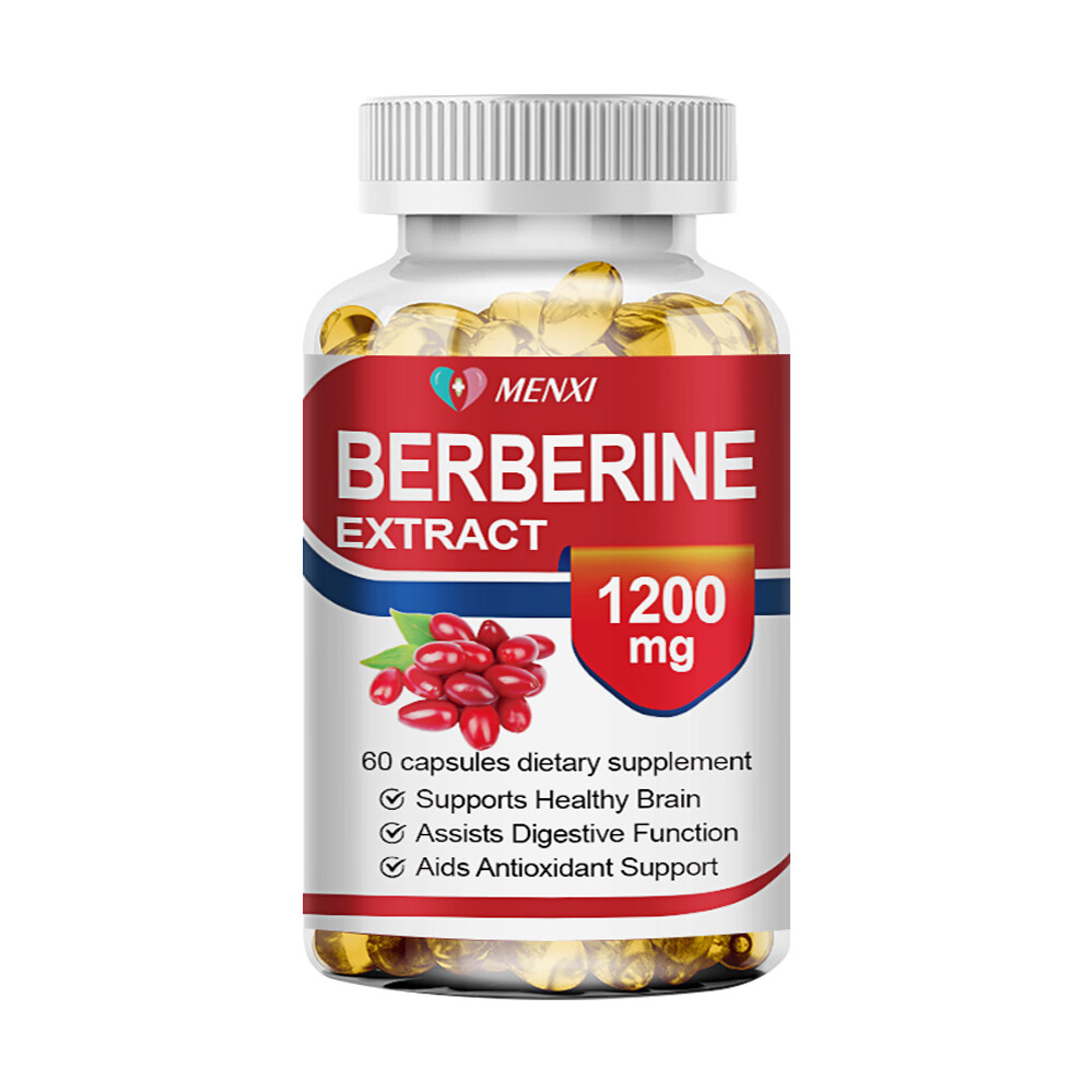 Premium Berberine HCL 1200mg High Potency Anti-inflammatory, Blood Sugar Support