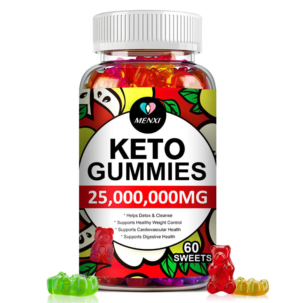 Keto BHB Diet Gummy Fat Burner ACV Weight Loss Appetite Suppressant 25,000,000mg