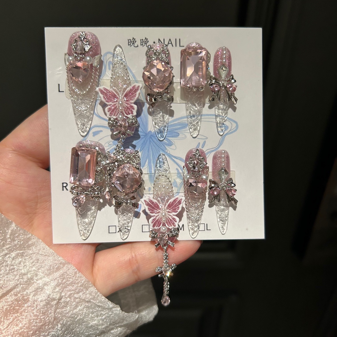 Handmade Armor Crushed Ice Spicy Girl Personalized Wearing Armor