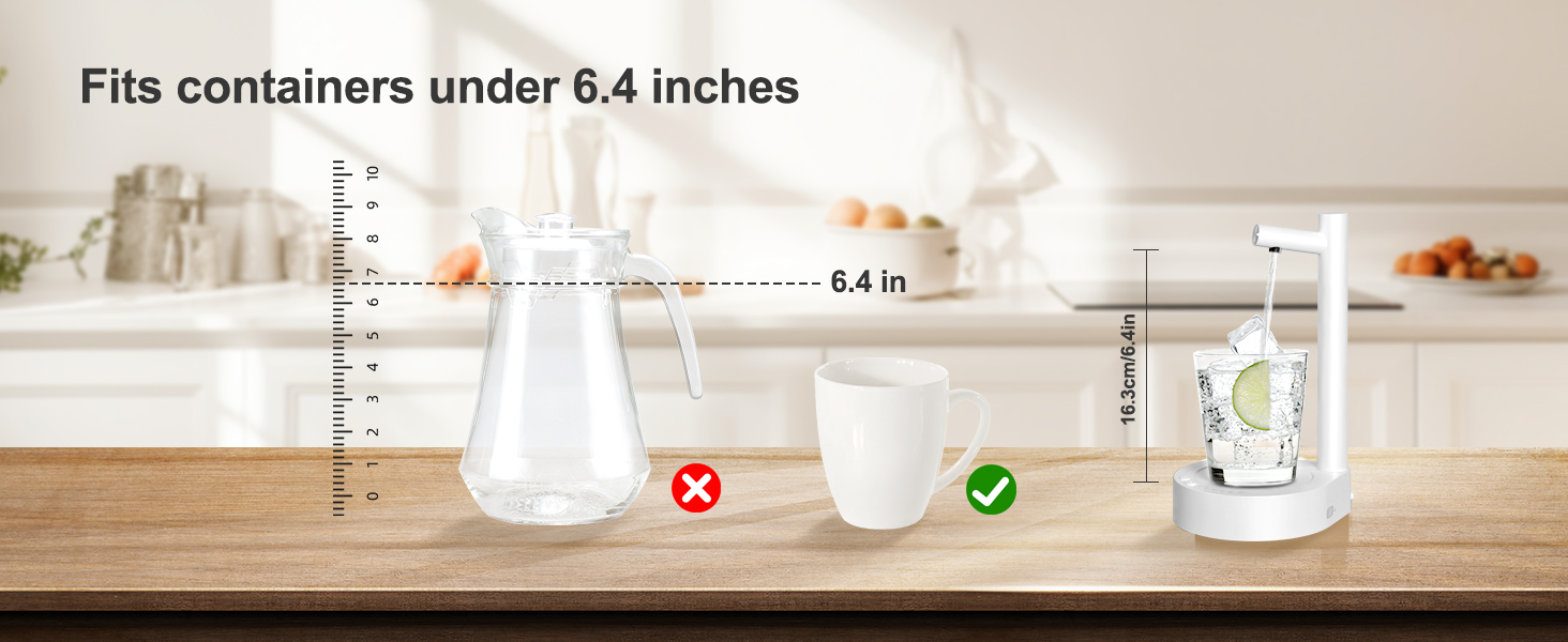 tabletop water dispenser