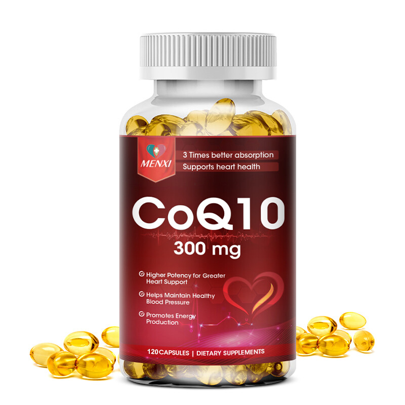 CoQ10 Coenzyme Q10 300mg 120 Capsules Heart Support NON GMO