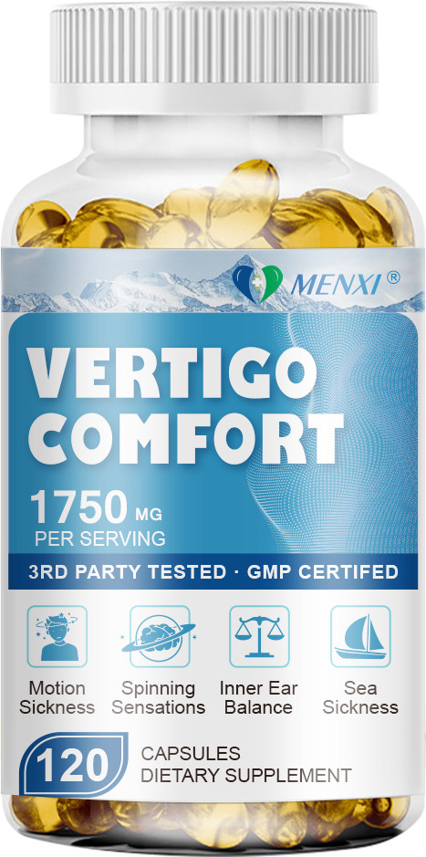 Vertisil Vertigo Relief Capsules – Dizziness, Nausea & Motion Sickness Support