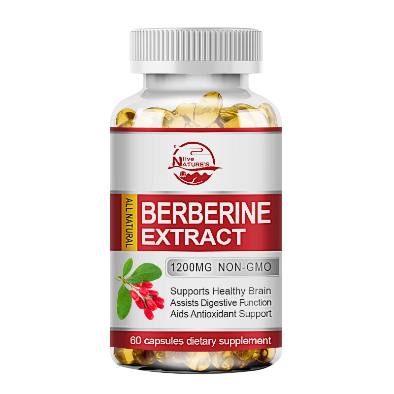 Premium Berberine HCL 1200mg Healthy Cholesterol Anti-inflammatory Blood Sugar