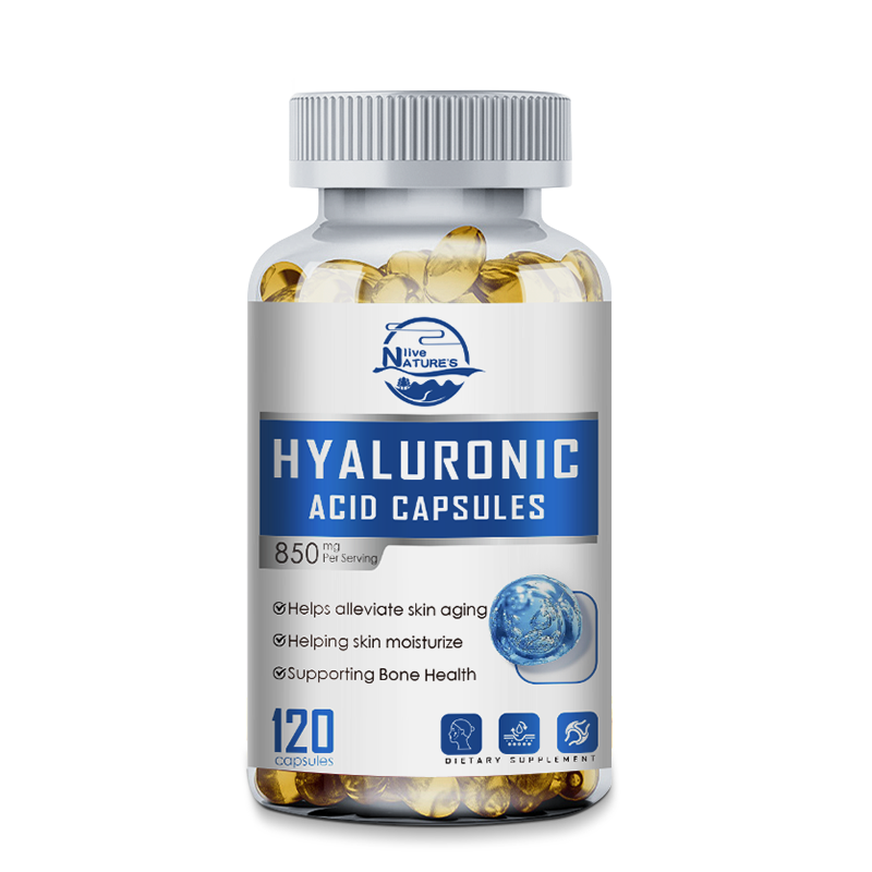 Hyaluronic Acid Capsules 850mg Support Joint Health Reduce Wrinkles Anti Aging