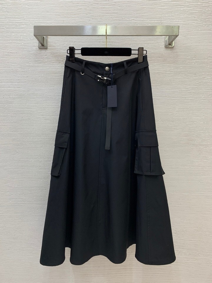 2026 summer hot sales runway show fashionable classy skirt A-line black SMLXL