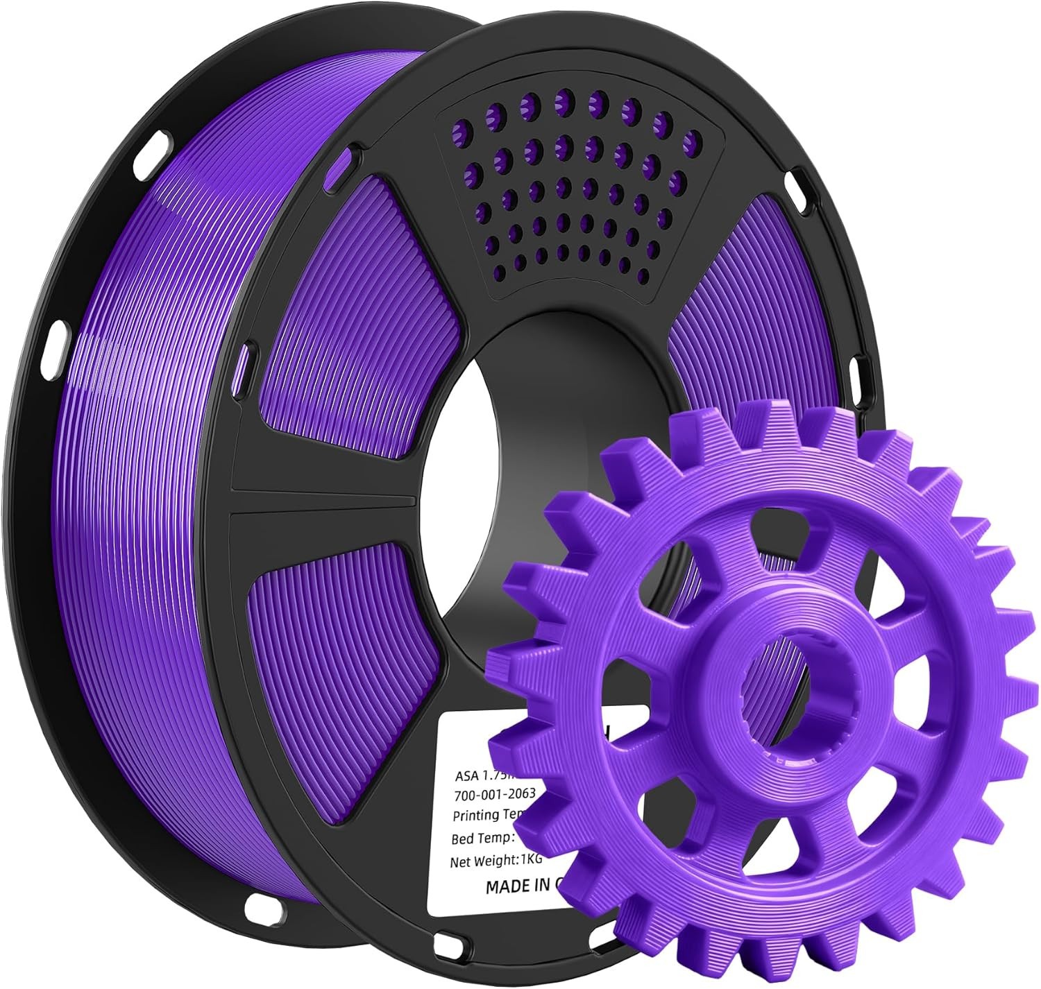 【Buy 5 Get 5 Free！Add 10】GEEETECH 1KG PLA PETG ABS+ TPU ASA 3D Printer Filament