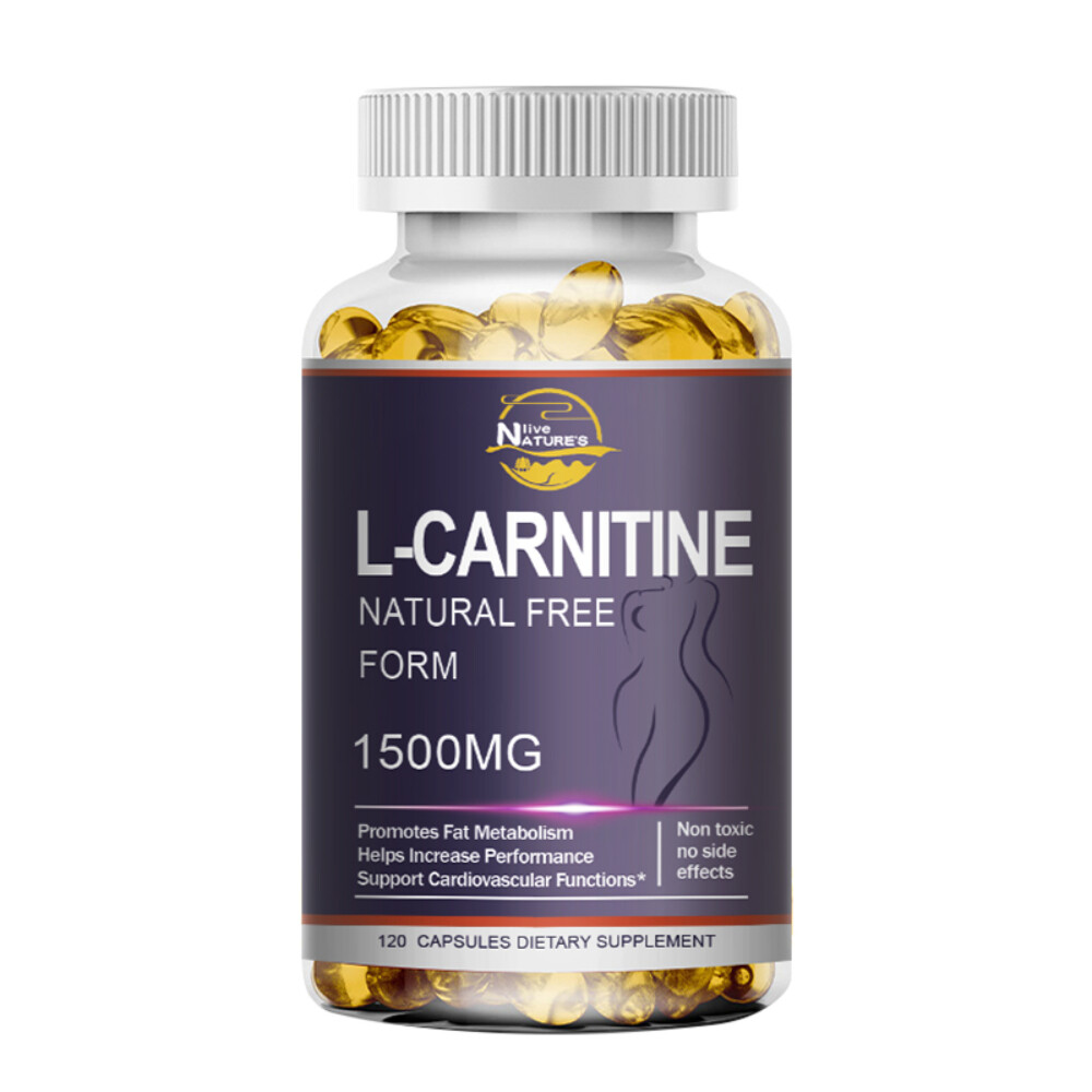 Acetyl L-Carnitine 1500mg, 120 Capsules, Brain Health, Energy Support Fat Burner