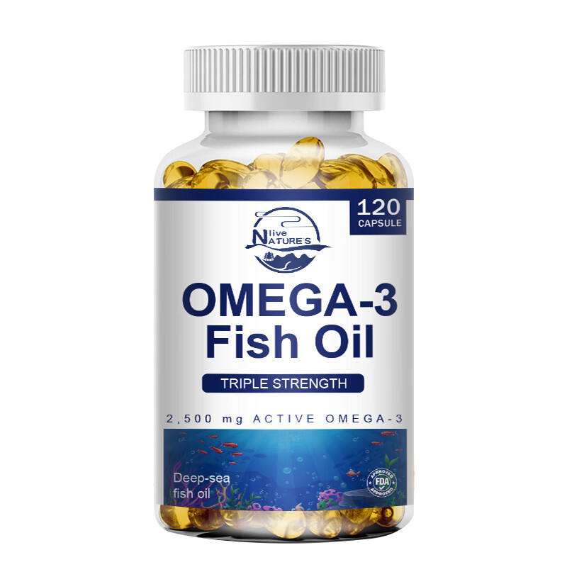 BEST TRIPLE STRENGTH OMEGA 3 FISH OIL CAPSULE 3600mg HIGHEST POTENCY 120/240/480