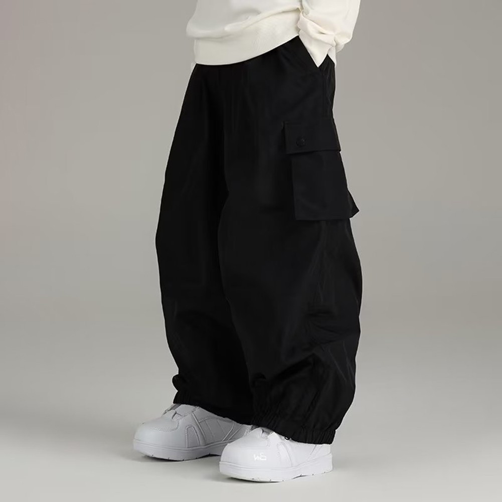 Men’s Vintage Baggy Cargo Pants Loose Fit Casual Outdoor Streetwear Trousers