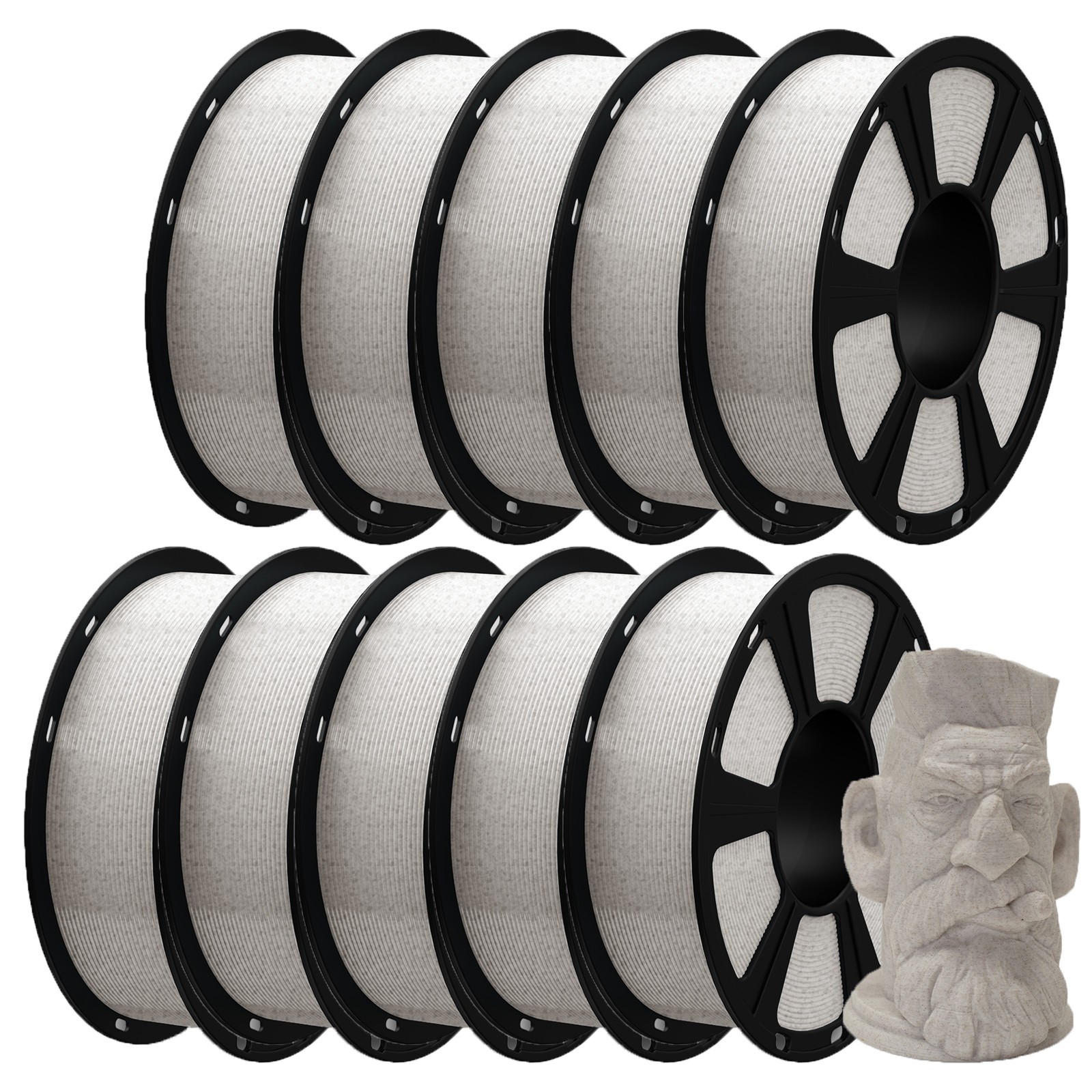 5/10KG GEEETECH 3D Printer Filament PLA PETG TPU ABS+ 1.75mm 1kg/roll Consumable