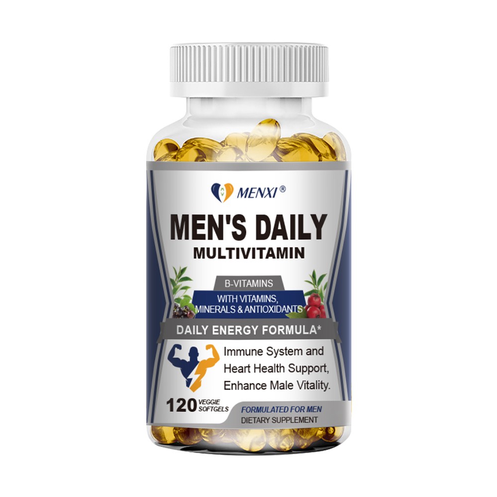 1-4 Bottles Caps Multivitamin MultiMineral for Men,Daily Mens Vitamin Supplement