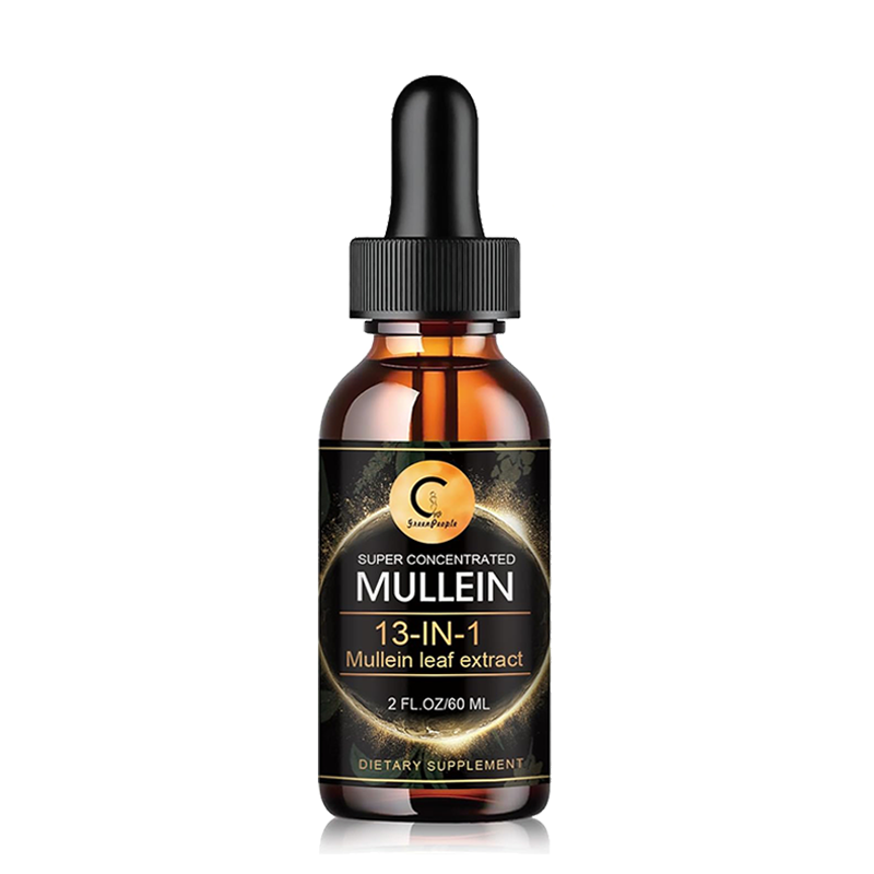 Mullein Extract Supplement Super Concentrated for Lungs Detox and Cleanse 60ML