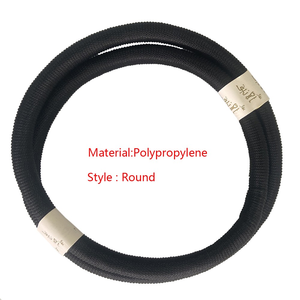 Saudi Arabia Men Black Hair Band Men Headband With Tassel Scarf Dubai Headwear