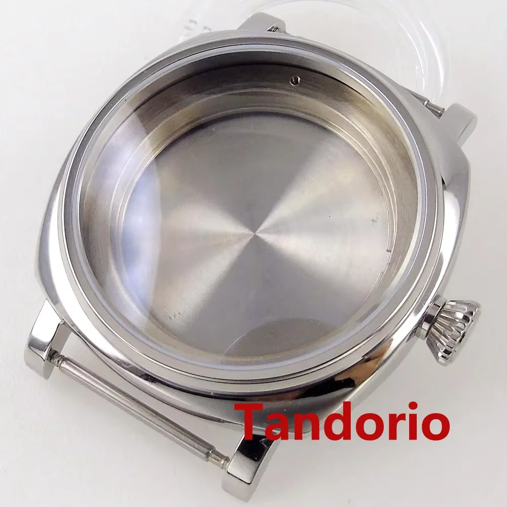 Tandorio 20ATM 42mm Square Miyota 8215/PT/NH35 Mod Watch Case Sapphire Glass