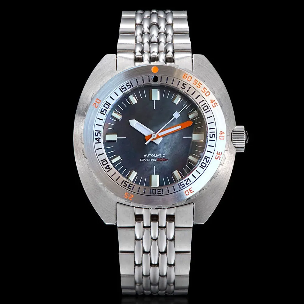 Tandorio 20ATM 42mm Japan NH35 Automatic Dive Men’s Watch Sapphire Glass Lume