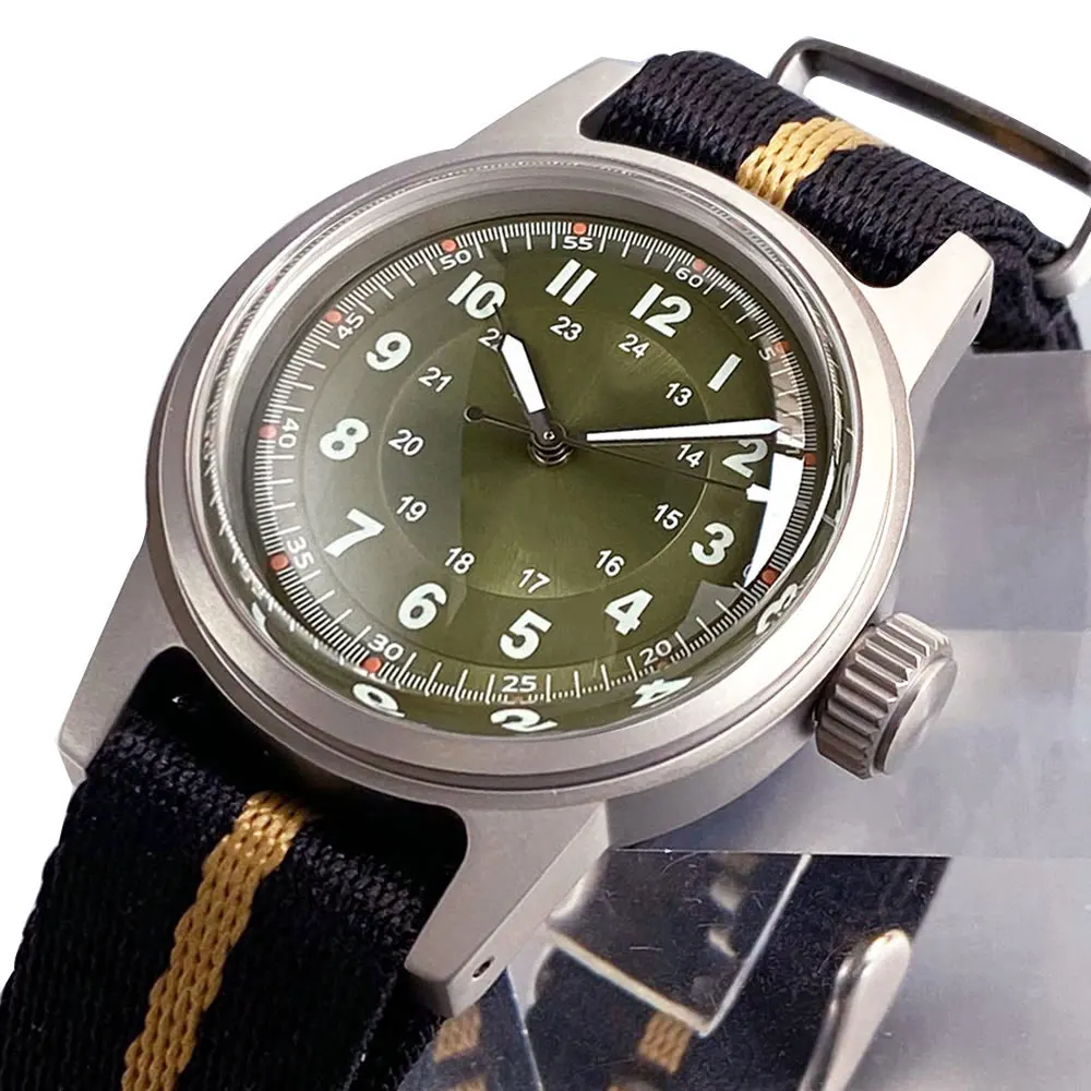 Tandorio 36mm Retro Automatic Mechanical Men Watches For Japan