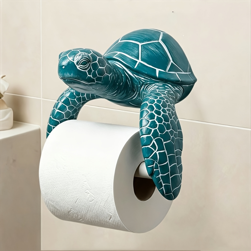 Klopapierhalter Mit Schildkröte Einfache Montage Wc-Rollenhalter Langlebig