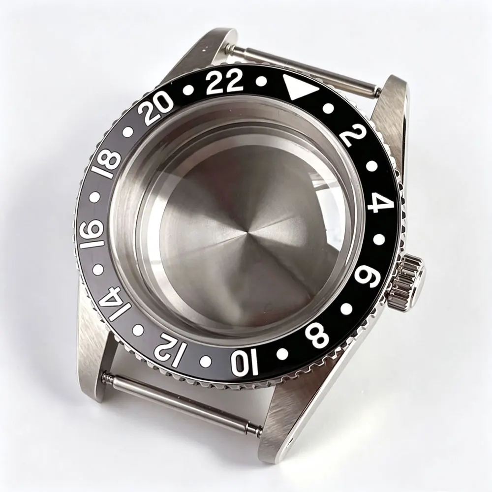Tandorio 20ATM 38mm Mod NH34 NH35 Steel Diver Men Watch Case For NH35 NH36