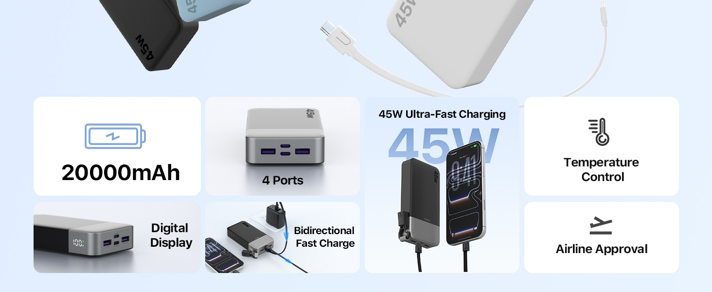 45W Power Bank